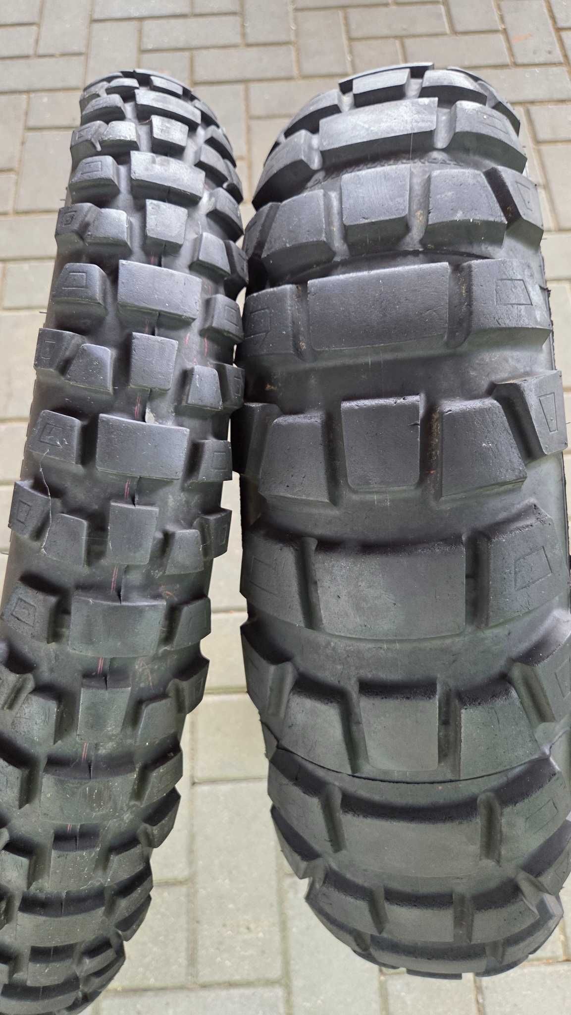BRIDGESTONE AX41 Adventurecross 90/90-21 + 150/70B18 używane 2022
