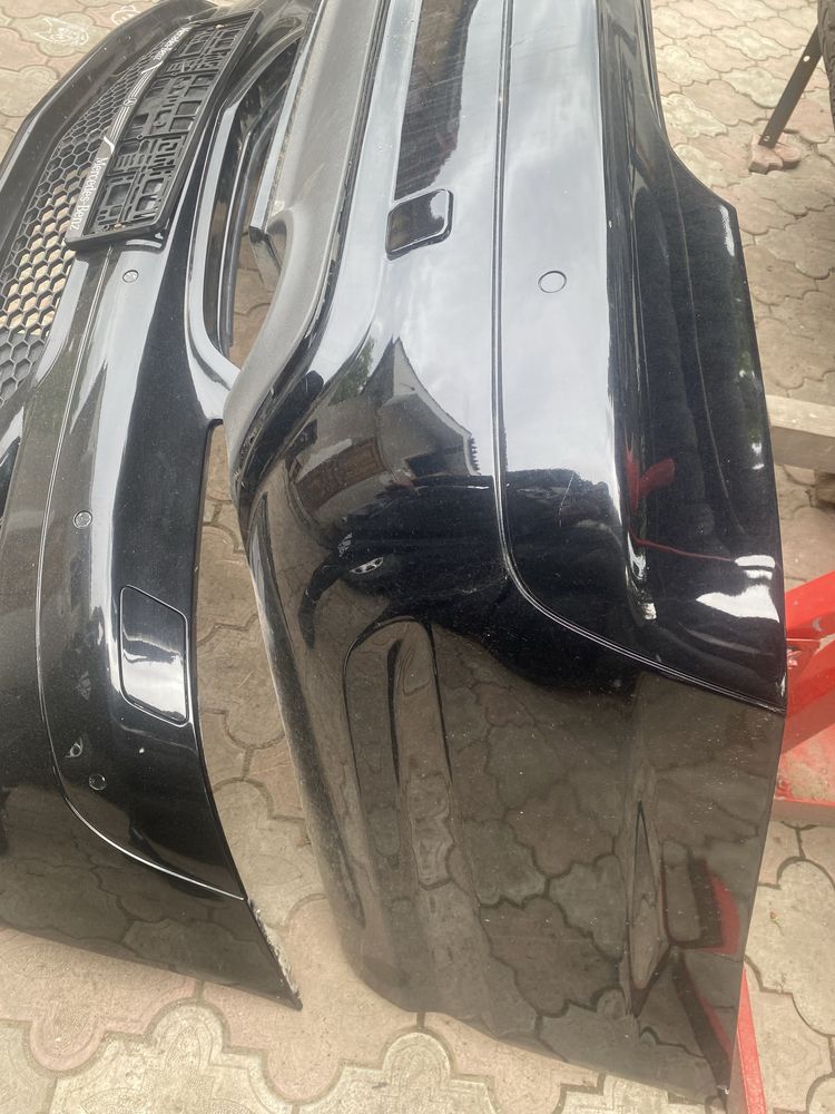 Бампер w221 amg дорест