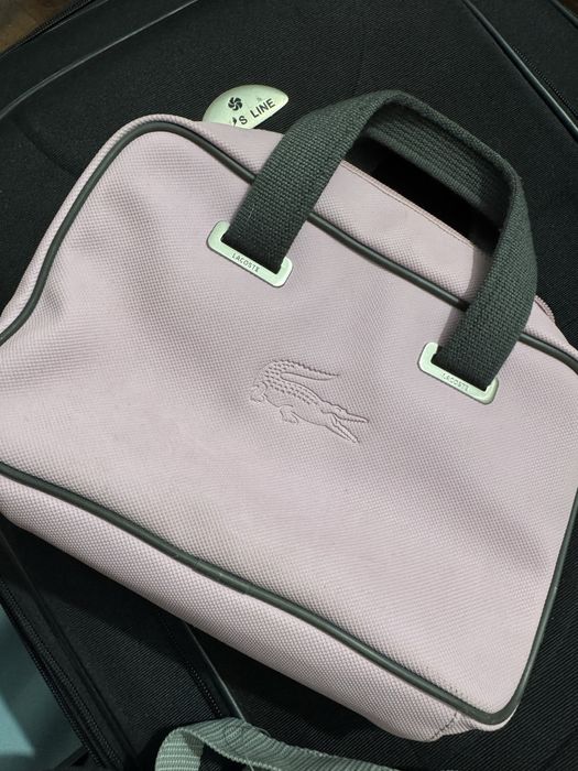Bolsa lacoste rosa