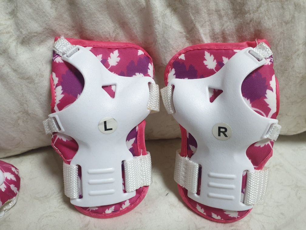 Защита (роликовые коньки) Tempish FID KIDS 3 розовый XS и перчатки xxs