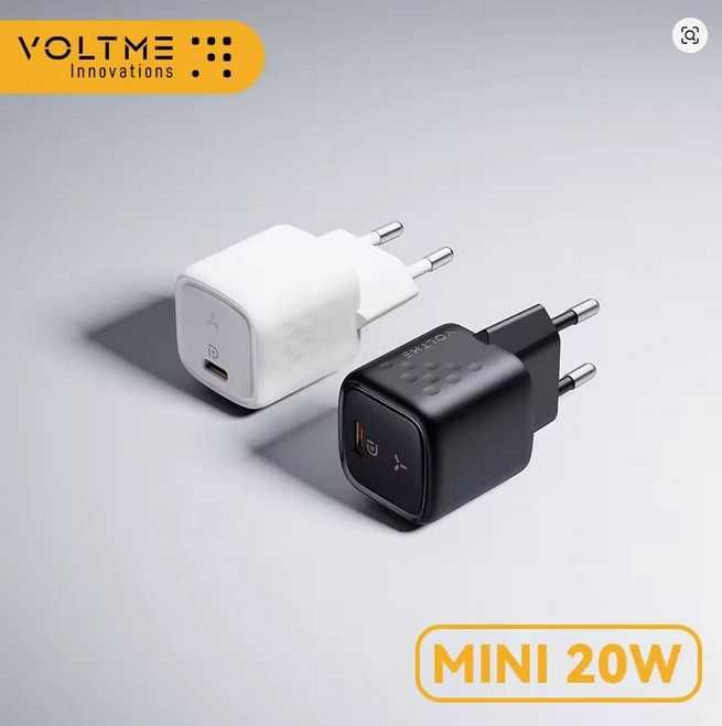 Зарядний пристрій VOLTME 20W Mini з кабелем Type-C 60W