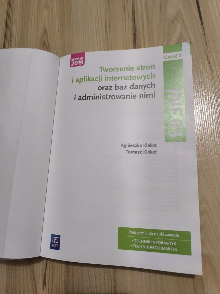 Tworzenie stron i aplikacji internetowych 2