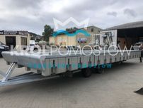 Platforma pontonowa do łodzi mieszkalnych, hausbootow 10x3m