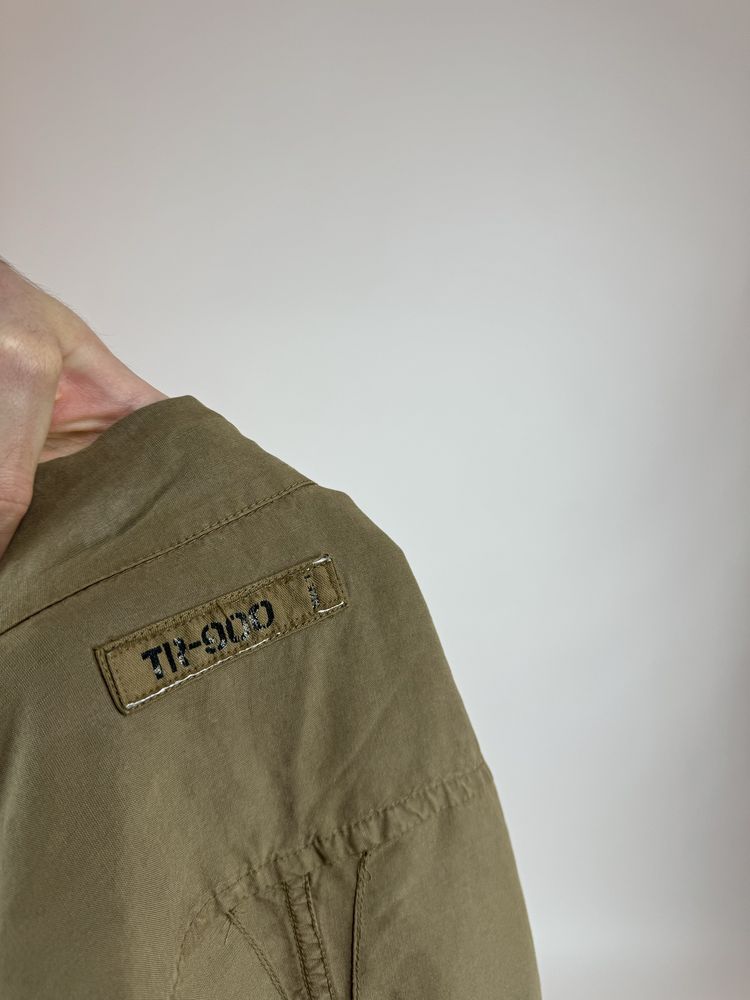 TR-900 transit military jacket льняна жіноча куртка Maharishi style