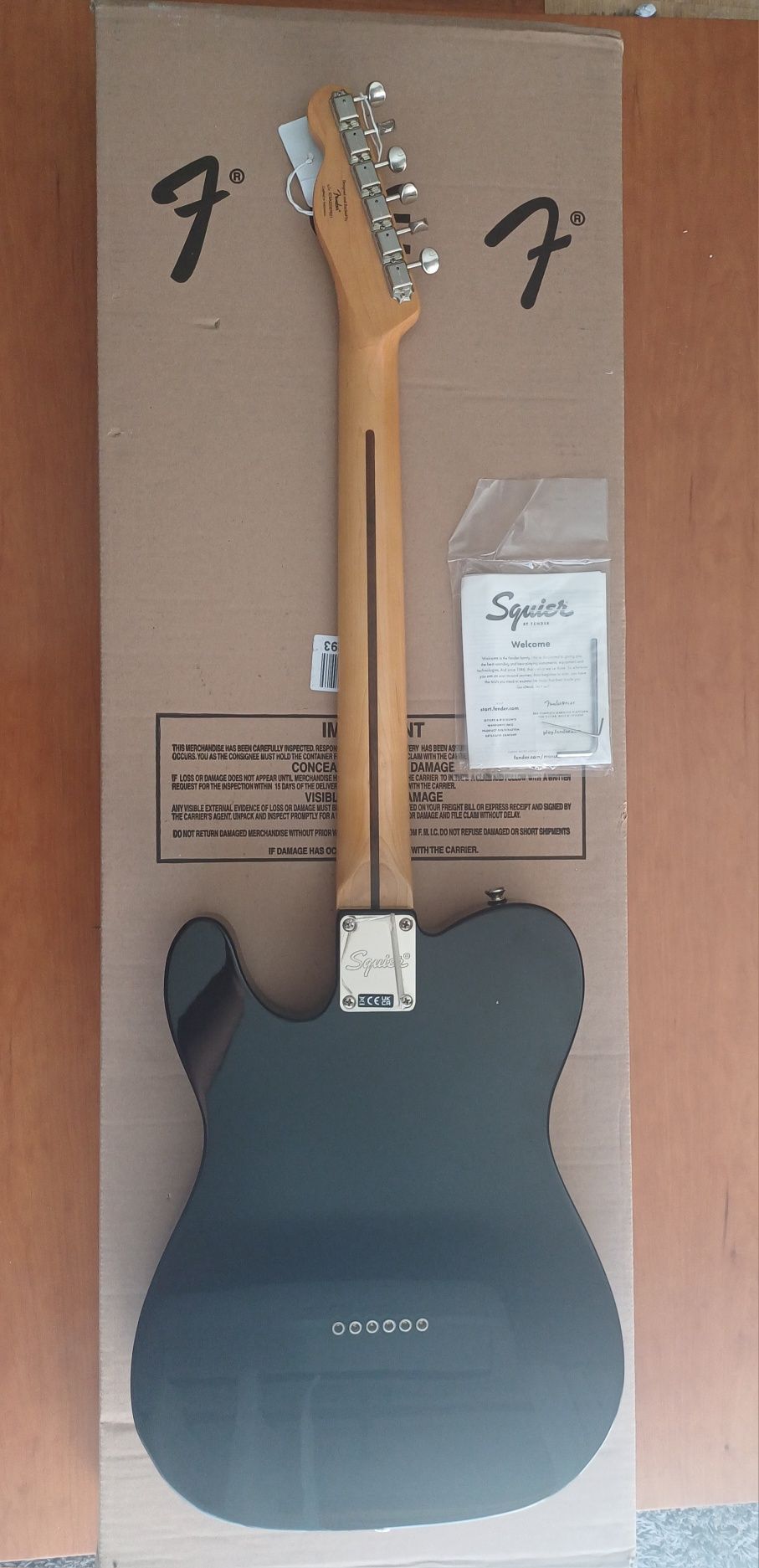 Fender Squier CV 70'S Tele CSTM MN BK