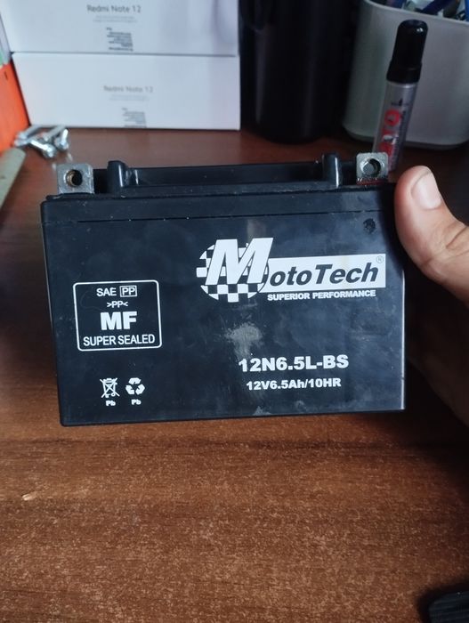 Продам мото акумулятор MotoTech