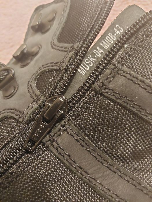 Trzewiki Badura 43 w militarnym stylu glany Musk