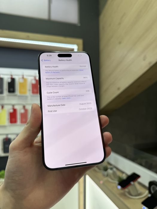 iPhone 15 Pro Max 256GB Black Titanium