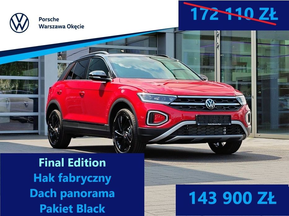 Volkswagen T-Roc Final Edition 1.5 TSI 110 kW / 150 KM automatyczna, DSG 7-stopniowa