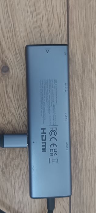 wielofunkcyjny hub USB-C Ugreen CM512. 6w1  adapter