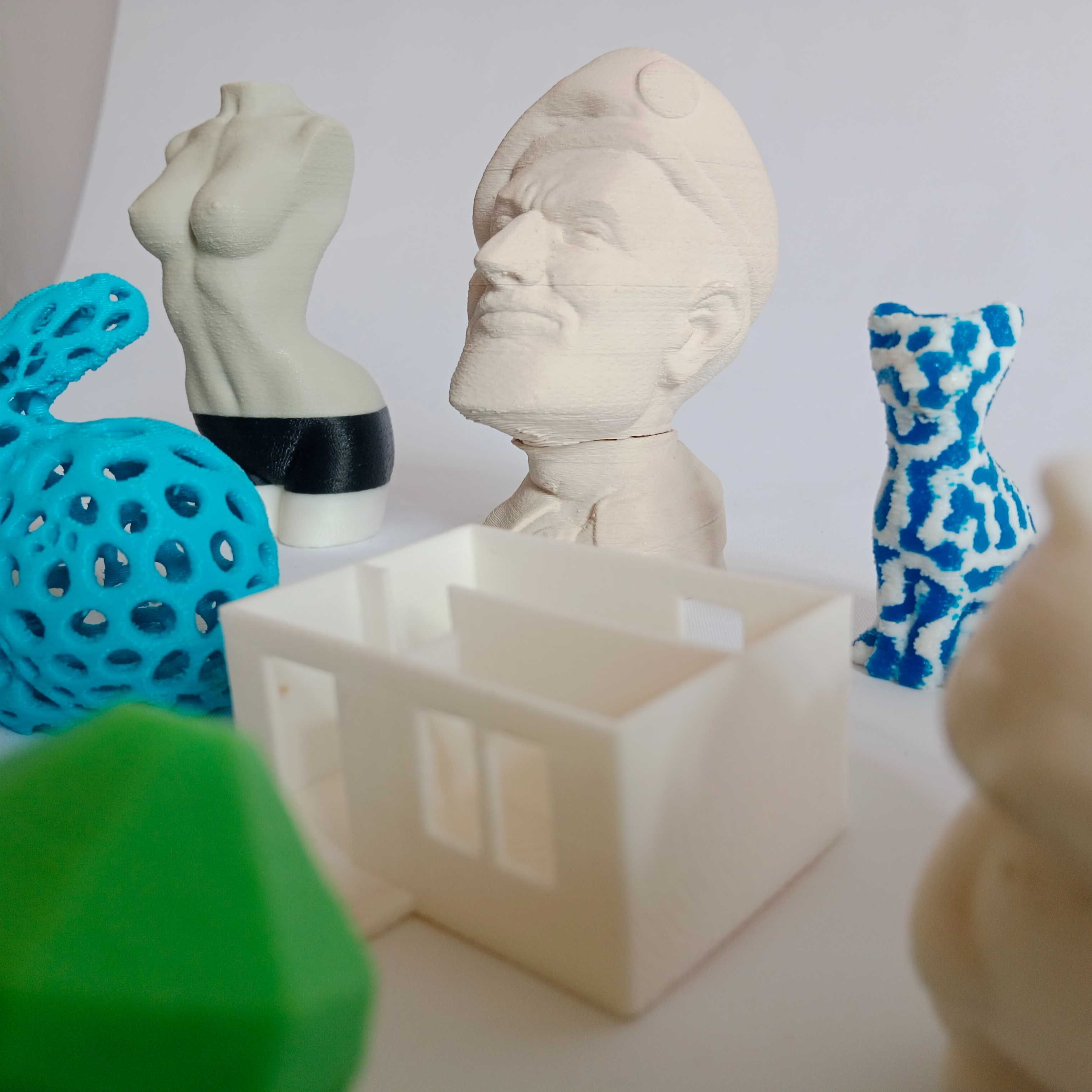 figurki 3d wydrukowane na drukarce 3D