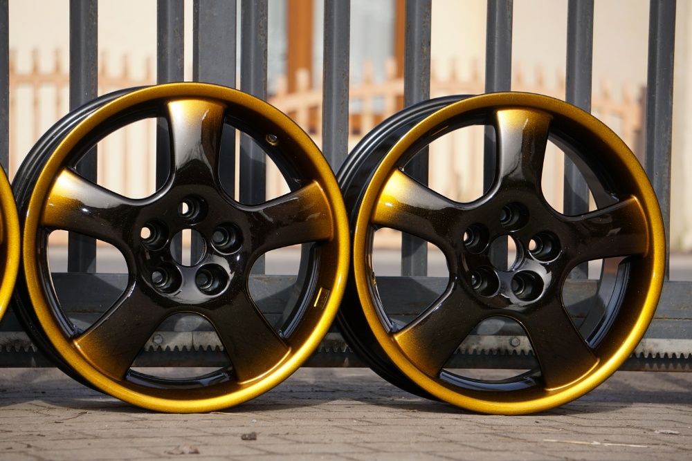 Alufelgi OZ Racing 5x112 8Jx17" et35 cb66,6mm czarne i gold candy!