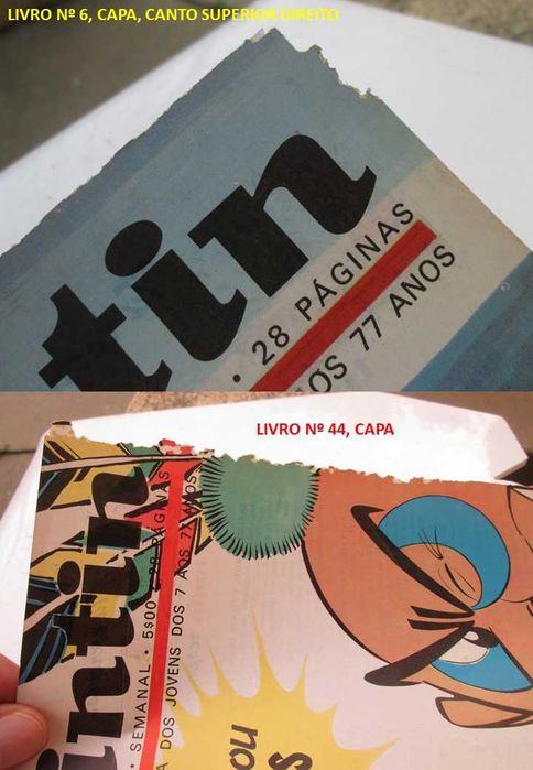 Coleção completa Tintin primeiro ano 1968 (52 revistas)