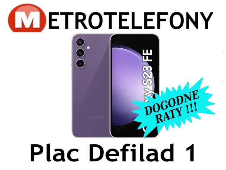 POWYSTAWOWY Samsung Galaxy S23 FE 128gb fioletowy - DOSTAWA W-WA