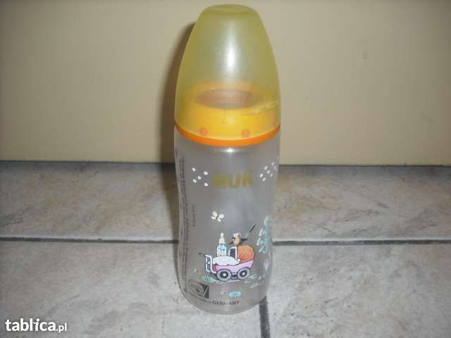 Butelka NUK 300 ml plastikowa z Krecikiem