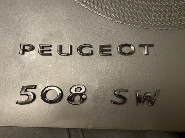 Шильдик Peugeot 508 ОРИГІНАЛ