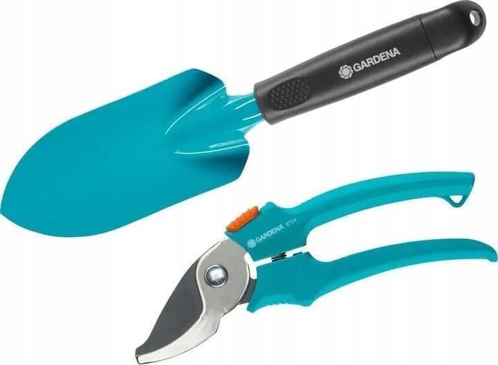 Zestaw Gardena Łopatka Do Kwiatów 8950-20 + Sekator Ogrodowy 8754-20