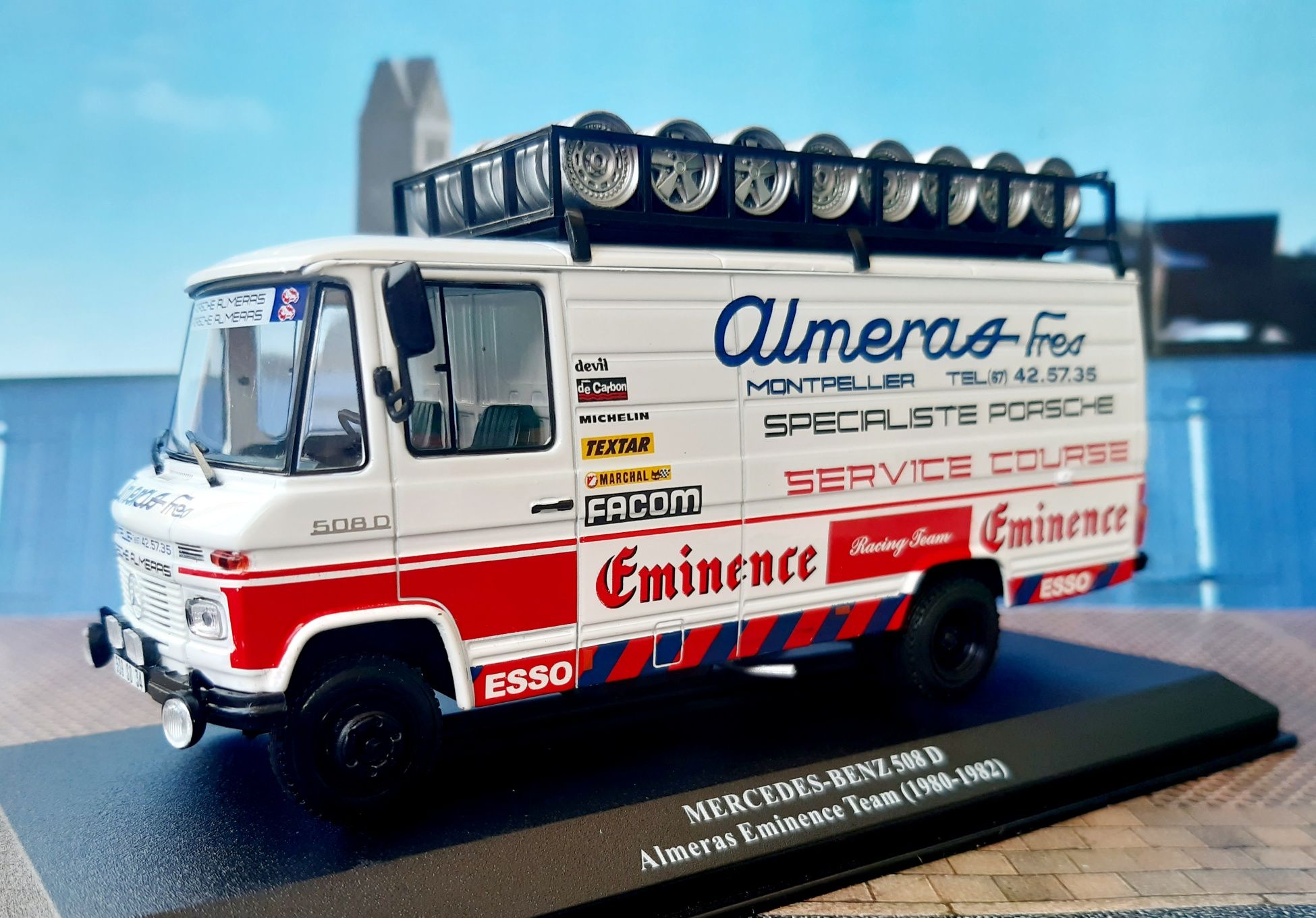Carrinhas assistência Rally 1/43
