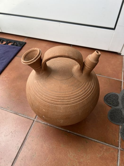 Cantara antiga barro decoracao