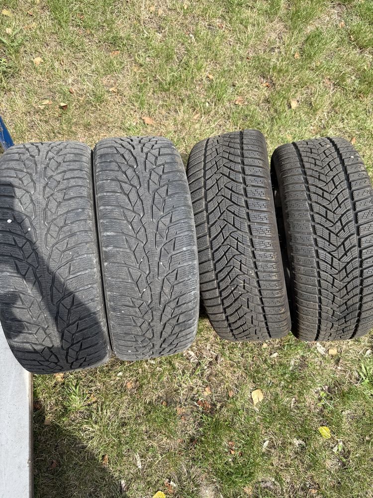 Opony/ Koła ZIMOWE 225/45/R17 Nokian/ Dunlop