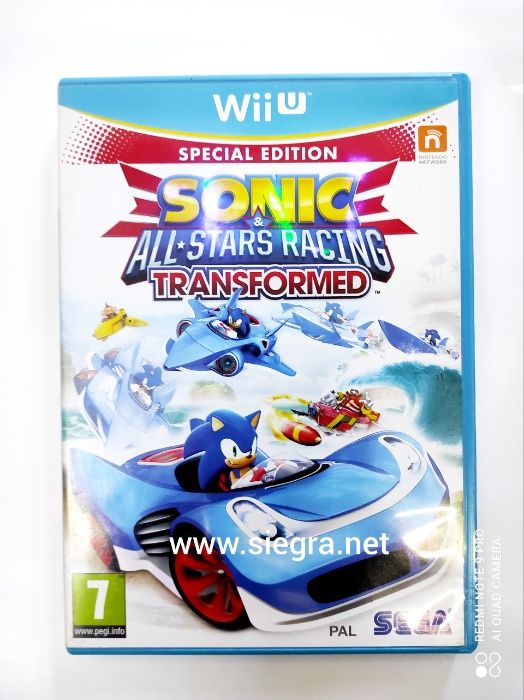 Sonic & all Stars racing transformed Nintendo Wii U
