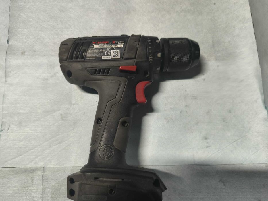 Wkrętarki BS12-A, BS 18-A Light Wurth i Bosch  GSR 12V-15