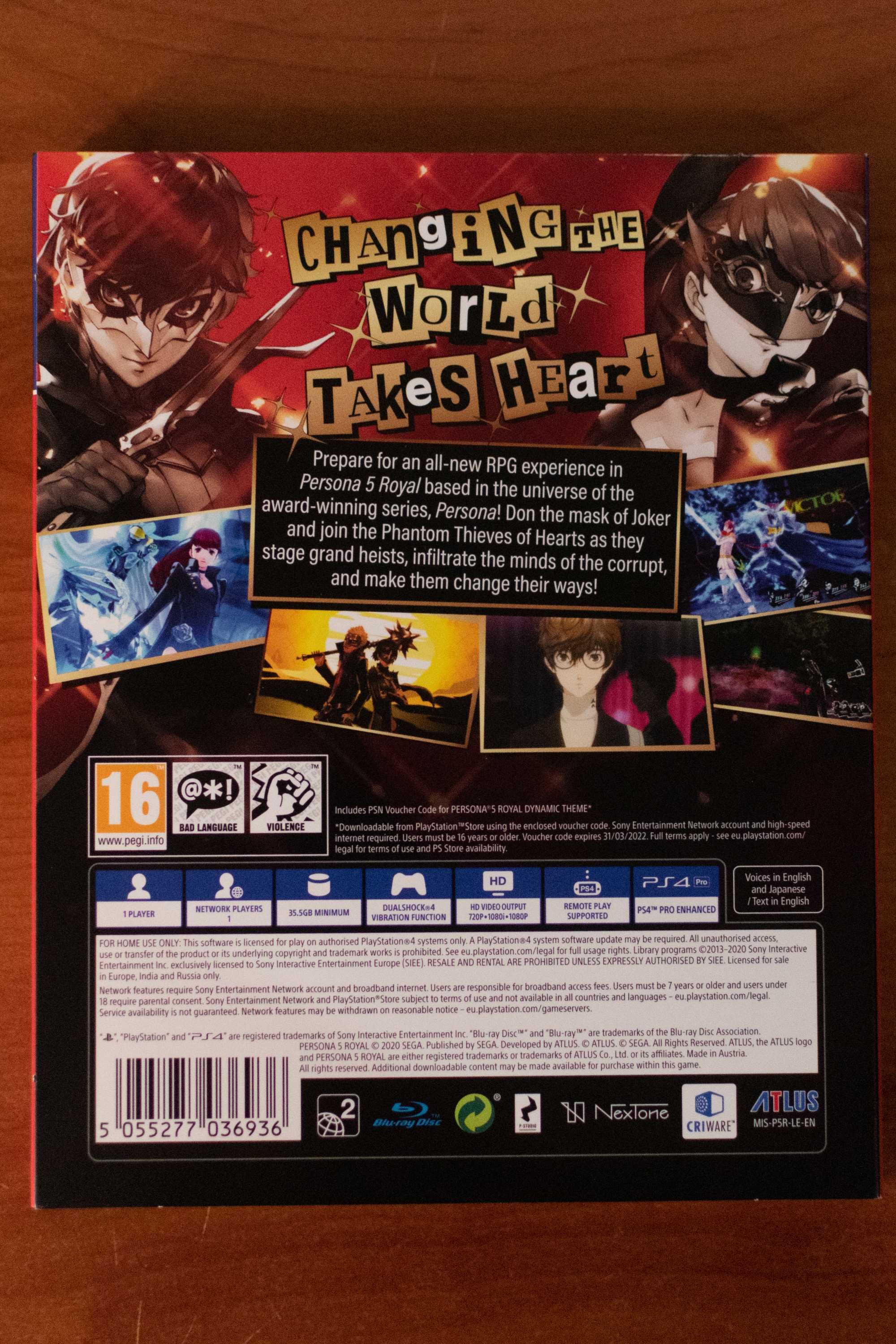 Persona 5 Royal (Steelbook PS4)