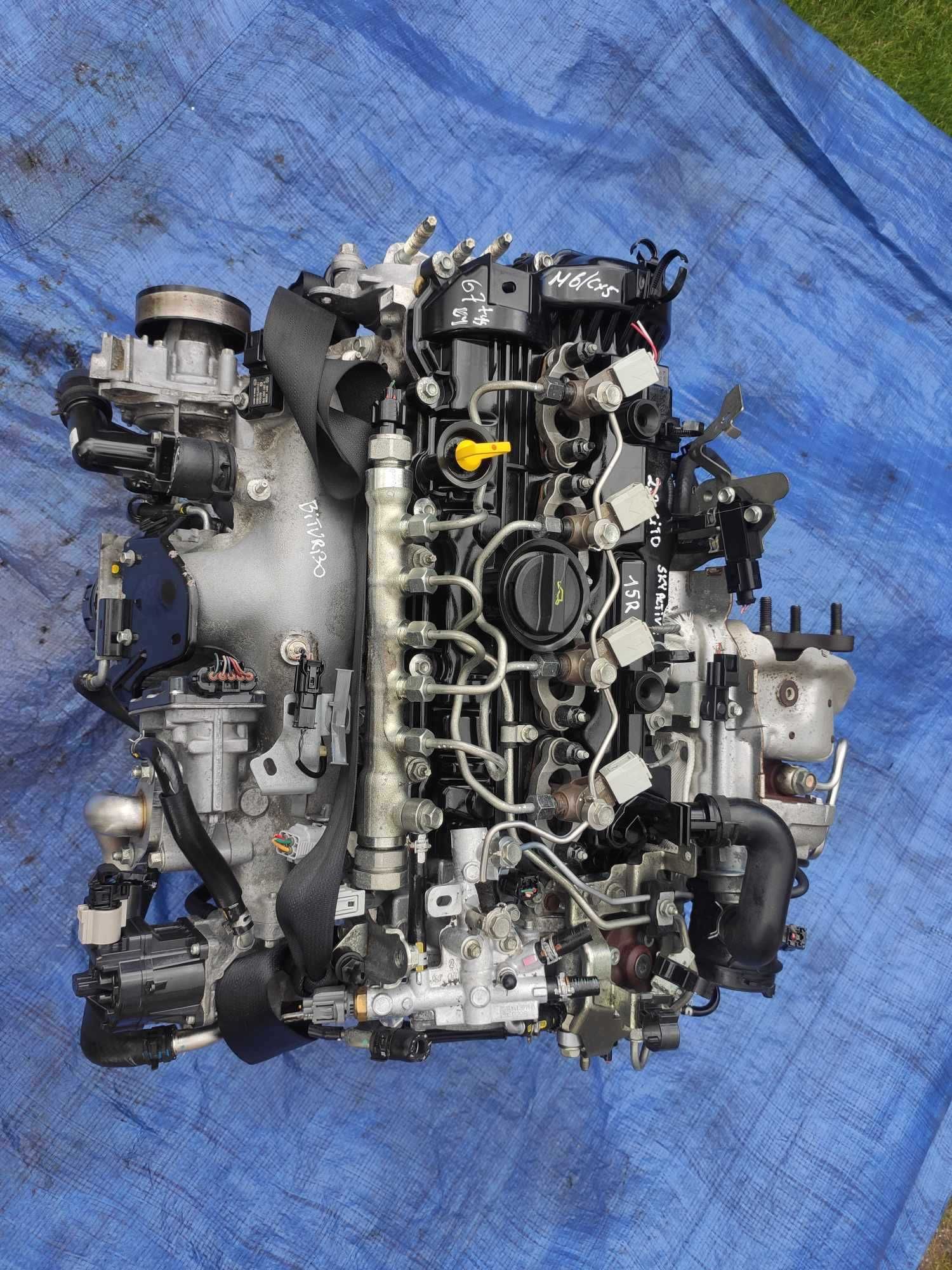 silnik mazda 3 6 GJ CX5 2.2 SH01 SHY1 SHY4 SHY6 SHY8 skyactive biturbo
