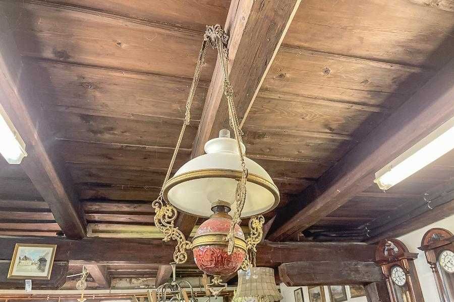 Stara  lampa sufitowa żyrandol