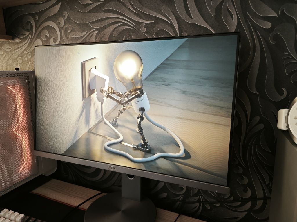 Монітор 23.8" AOC I2490PXQU, професійний монітор для дизайну\ геймінгу
