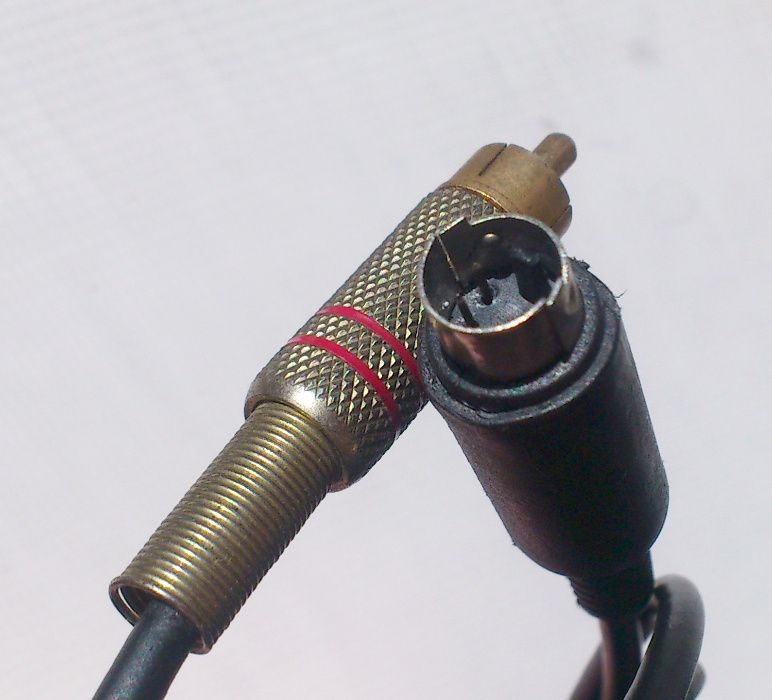 Кабель коаксиальный - 3.5 jack to S-Video (4-pin), 6.25 м