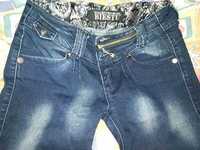 Жіночі сині джинси 25 26 XS S