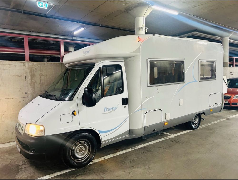 Kamper hymer Fiat 2.8jtd klima solary truma