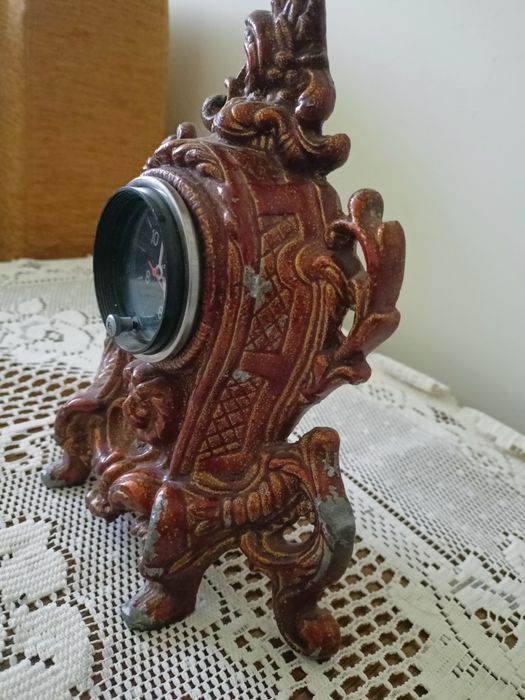 Zegar stojący z mosiądzu