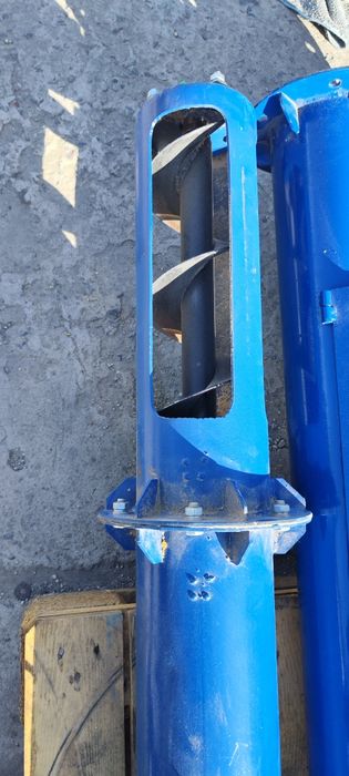 Шнек вигружний 8м з ситом