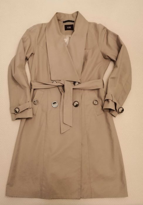 Gabardina comprida Globe para senhora