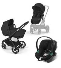 Wózek Cybex Eos Basic 3w1 głęboko spacerowy + fotelik Aton B2 I-Size