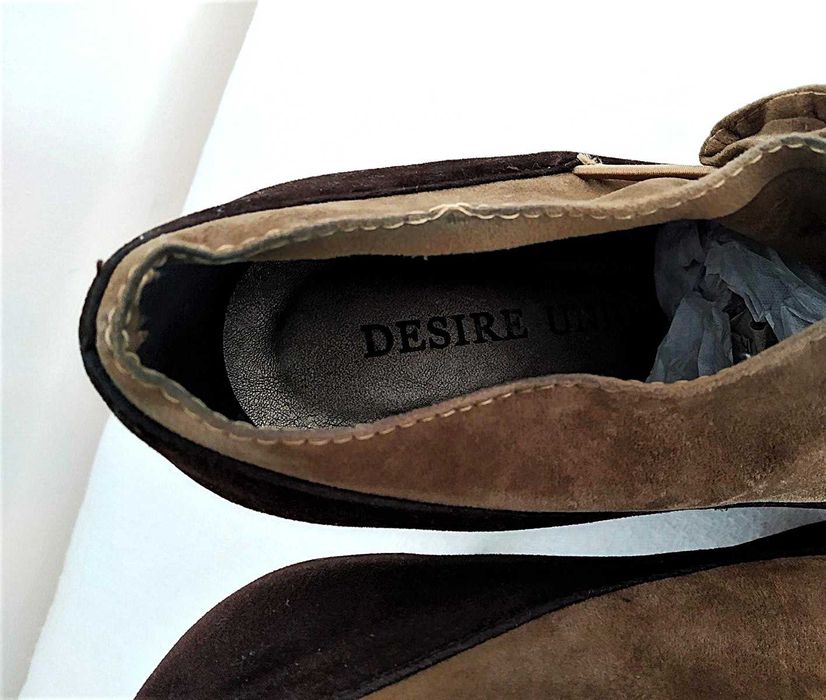 Женские ботинки боты ботильоны на каблуке Desire Unique, 37 размер