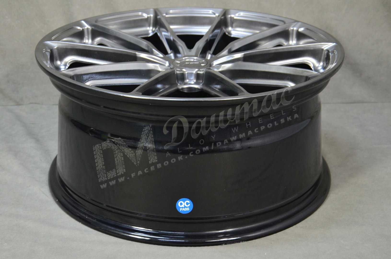 Felgi Japan Racing JR37 19" 8,5J ET40 + 8,5J ET42 5x108 Hyper Black