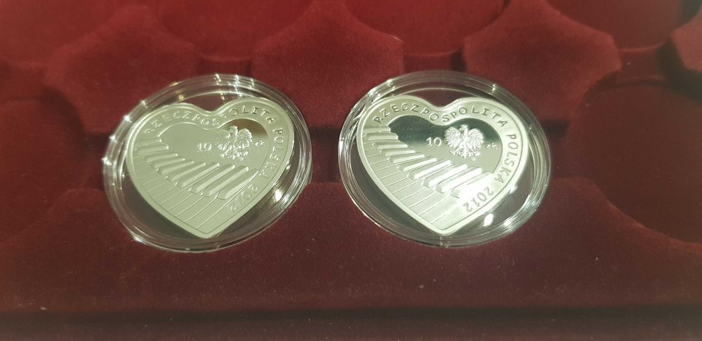 2 szt-10 zł WOŚP-2012 moneta srebna