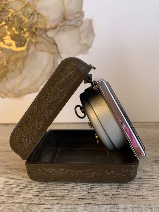 Механические часы-будильник Дорожный 2МЧЗ 1957 винтаж СССР