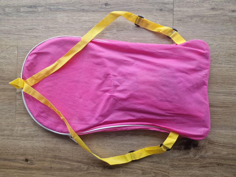 Zestaw do badmintona – różowe paletki + 3 kolorowe lotki + pokrowiec