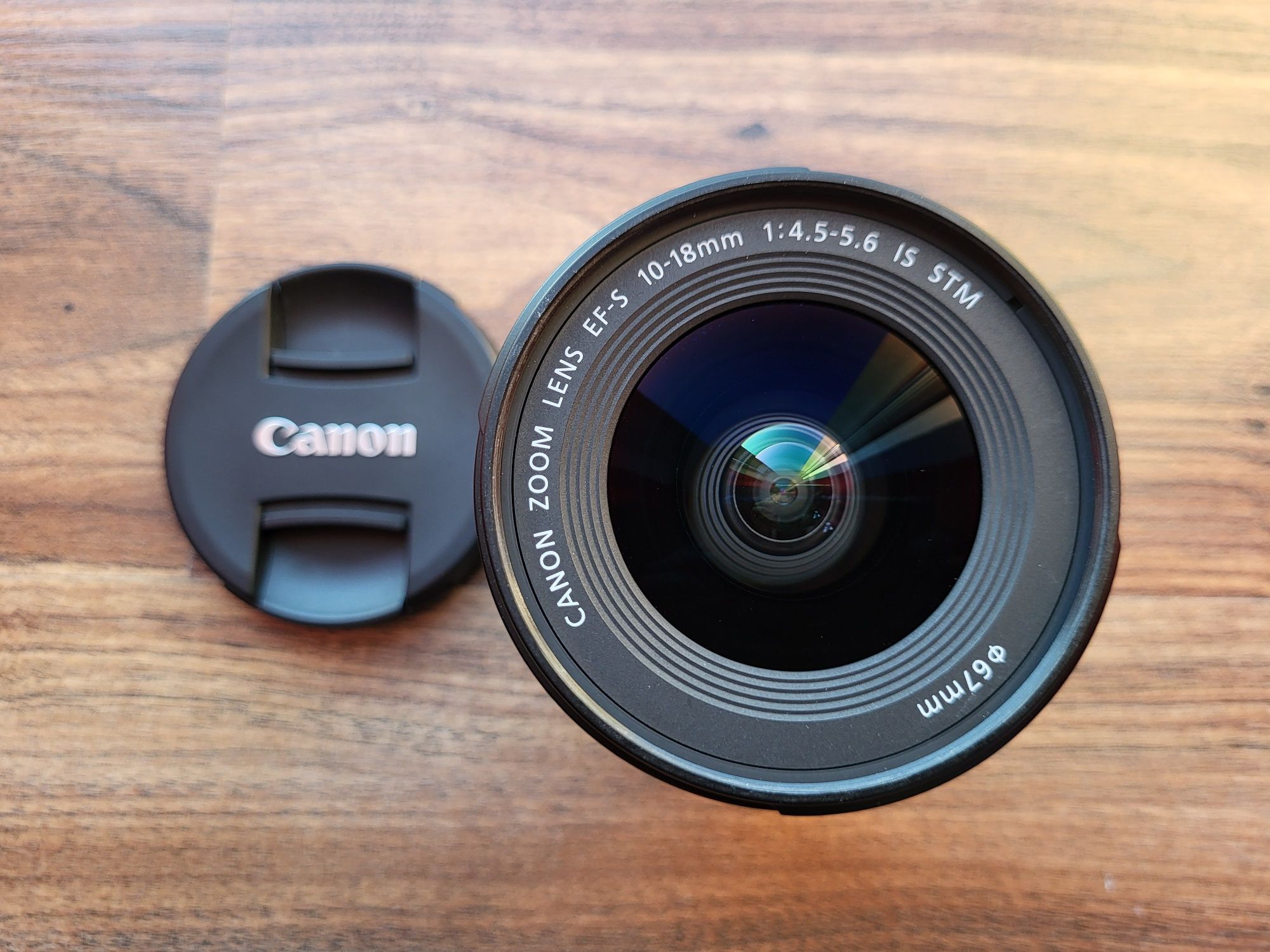 Obiektyw Canon EFS 10-18mm f/4.5-5.6 IS STM jak nowy