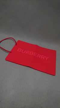 Burberry Passport Holder Red Cardholder