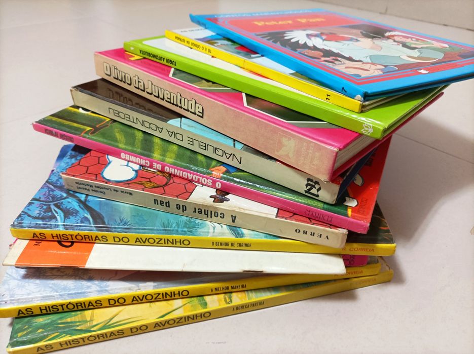 Livros Infantis muito antigos (As Histórias do Avozinho)