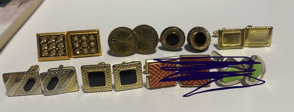 Запонки  чоловічі