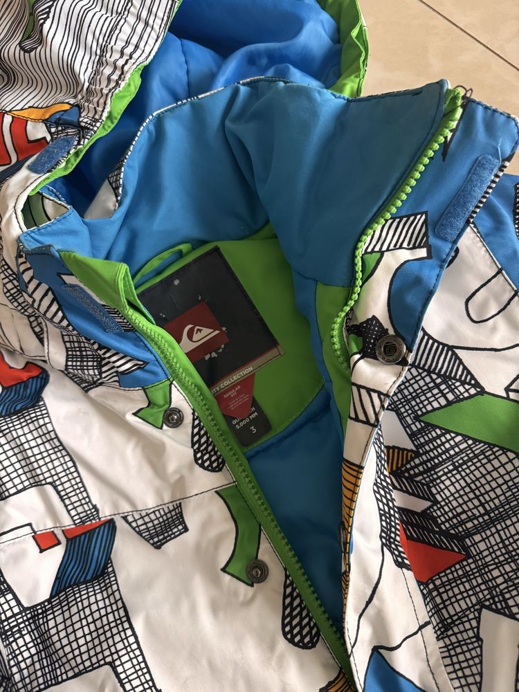 Quiksilver kombinezon zimowy jak nowy 3t 98, narty, snowboard