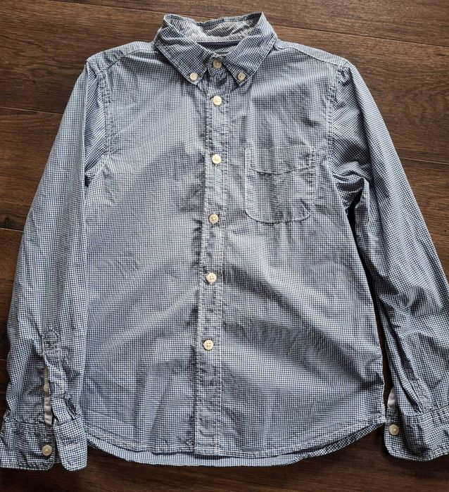 H&M Koszula elegancka w kratkę r. 140