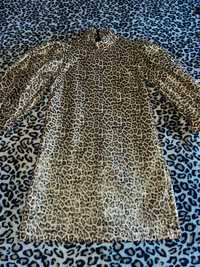 Тигровое платье  Zara мини