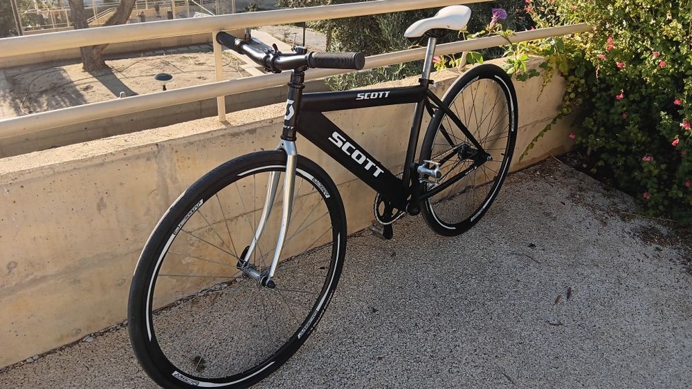 Bicicleta single speed contrapedal